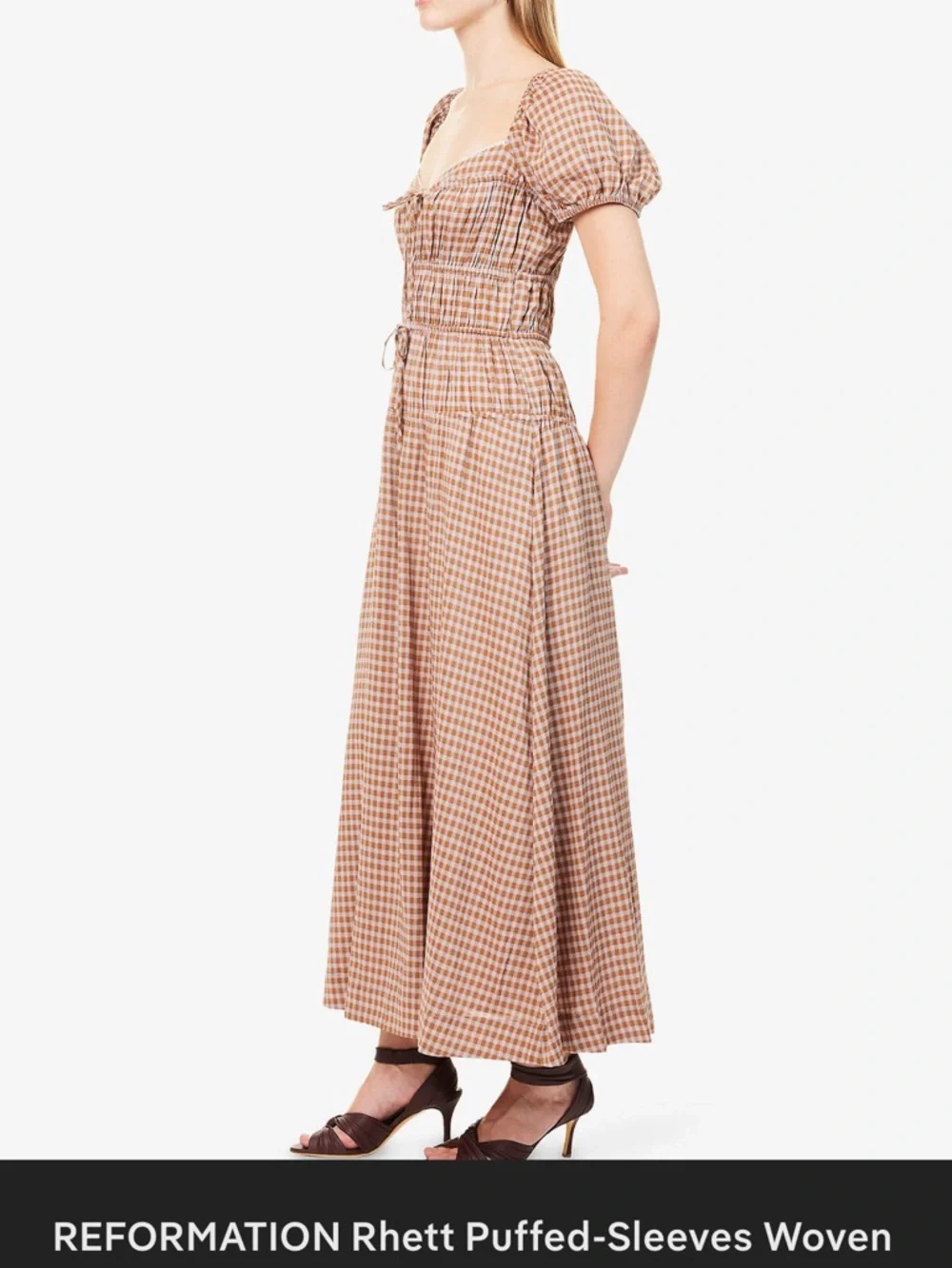 Reformation Rhett gingham Dress - Picture 2 of 5